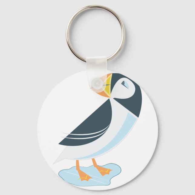 Porte-clés Puffin (Recto)