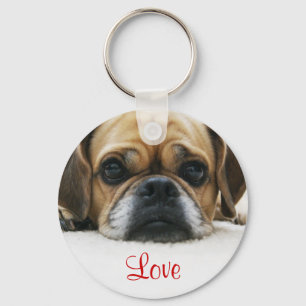 Porte-clés Puggle Love Keychain