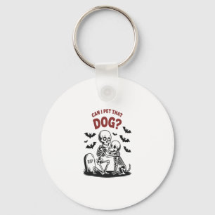 Porte-clés Puis-Je Animer Ce Chien Halloween ?