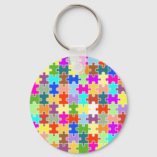 Porte-clés Puzzle amusant (Recto)