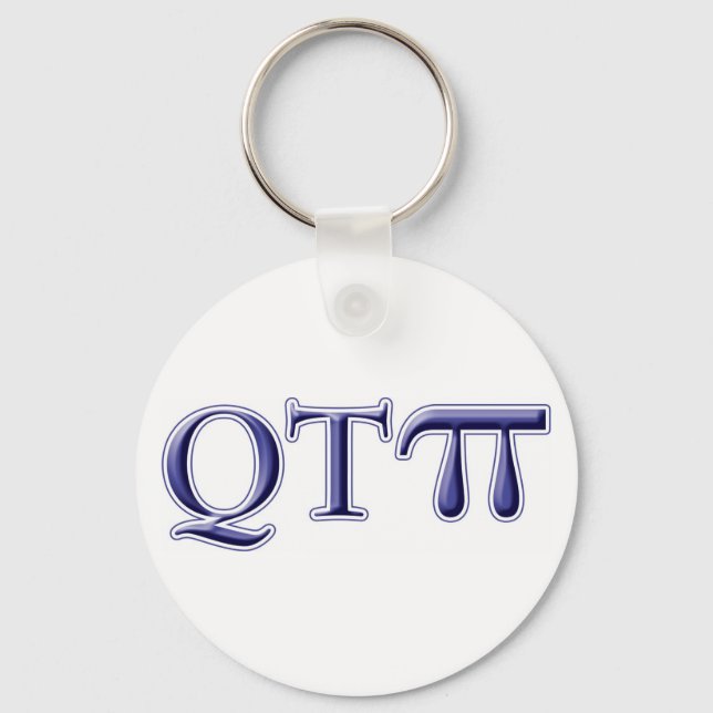 Porte-clés Q T Pi (Recto)