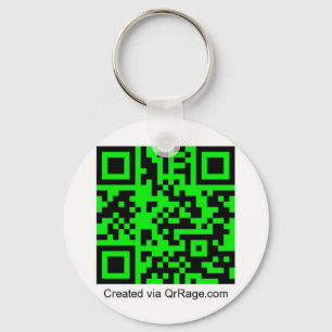 Porte-clés QrRage.com - Votre code QR personnalisé