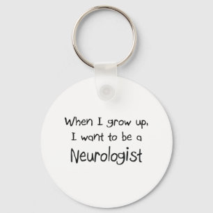 Porte-clés Quand je me grandis voulez être un neurologue