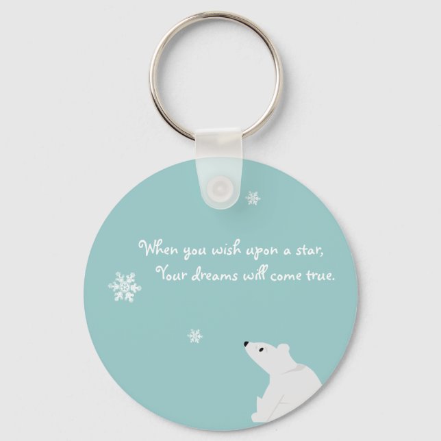 Porte-clés Quand Vous Voulez Sur Un Porte - clé Étoile (Recto)