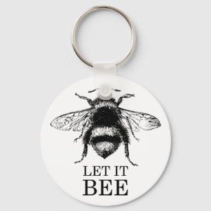 Porte-clés Que La Nature Vintage Bumble Bee