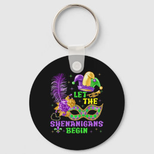 Porte-clés Que Les Shenanigans Commencent Mardi Gras Femmes H