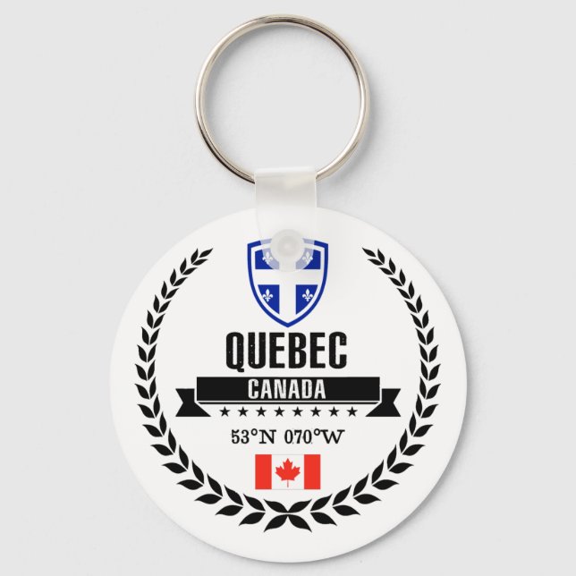 Porte-clés Québec (Recto)