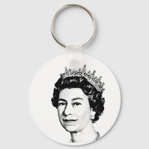 Porte-clés Queen Elizabeth