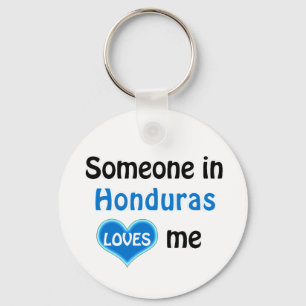 Porte-clés Quelqu'un au Honduras m'aime