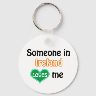 Porte-clés Quelqu'un en Irlande m'aime