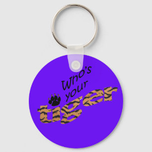 Porte-clés qui est votre tigre