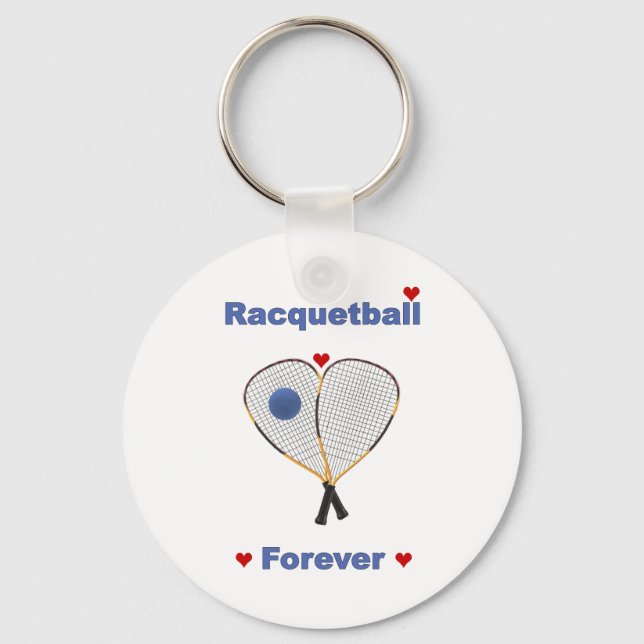 Porte-clés Racquetball (Recto)