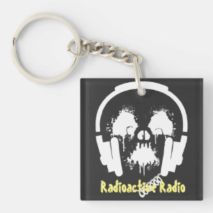 Porte-clés Radioactive DJ Acrylique