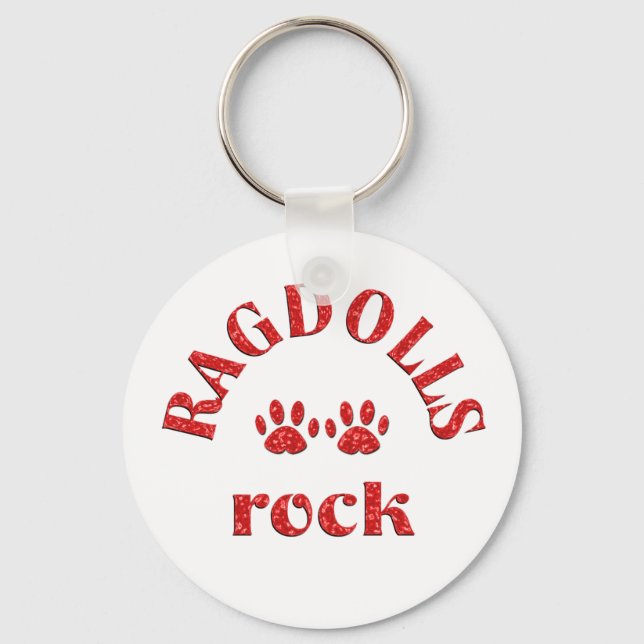 Porte-clés Ragdolls Rock (Recto)