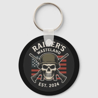 Porte-clés Raider’s Wasteland Logo Best Server Keychain