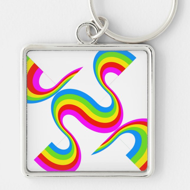 PORTE-CLÉS RAINBOW (Devant)