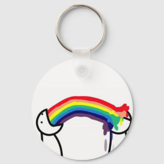 Porte-clés Rainbow Barf