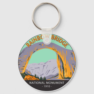 Porte-clés Rainbow Bridge National Monument Utah Vintage