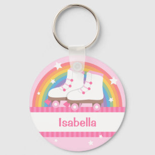 Porte-clés Rainbow Roller Skates For Girls