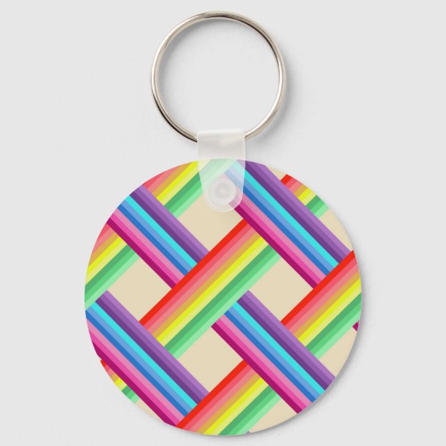 Porte-clés Rainbow Twist (Recto)