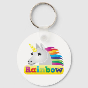 Porte-clés Rainbow Unicorn