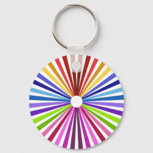 Porte-clés Rainbow Wheel