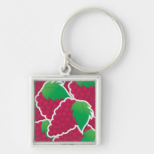 Porte-clés Raisins rouges funky