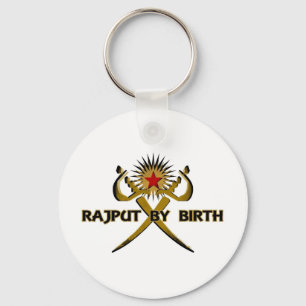 Porte-clés Rajput By Birth Sun Star