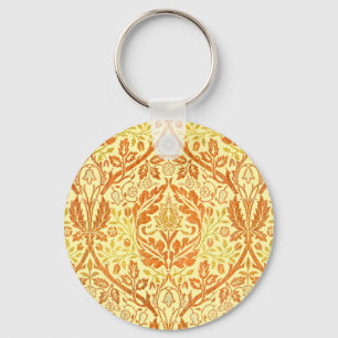 Porte-clés Rameau d'or floral artistique de William Morris
