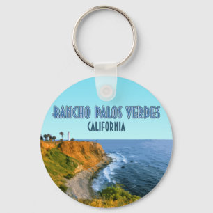 Porte-clés Rancho Palos Verdes California Point Vicente
