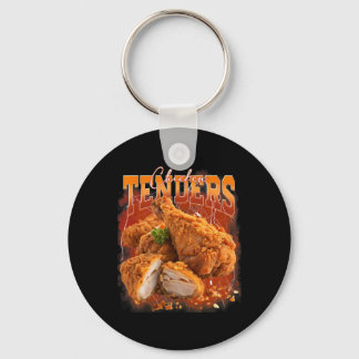 Porte-clés Rap Bootleg Vintage Années 1990 Tenders de Poulet