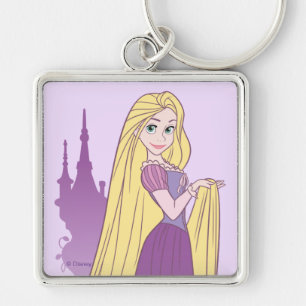 Porte-clés Rapunzel & Tower Graphic