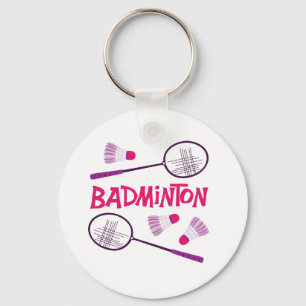 Porte-clés Raquettes de badminton