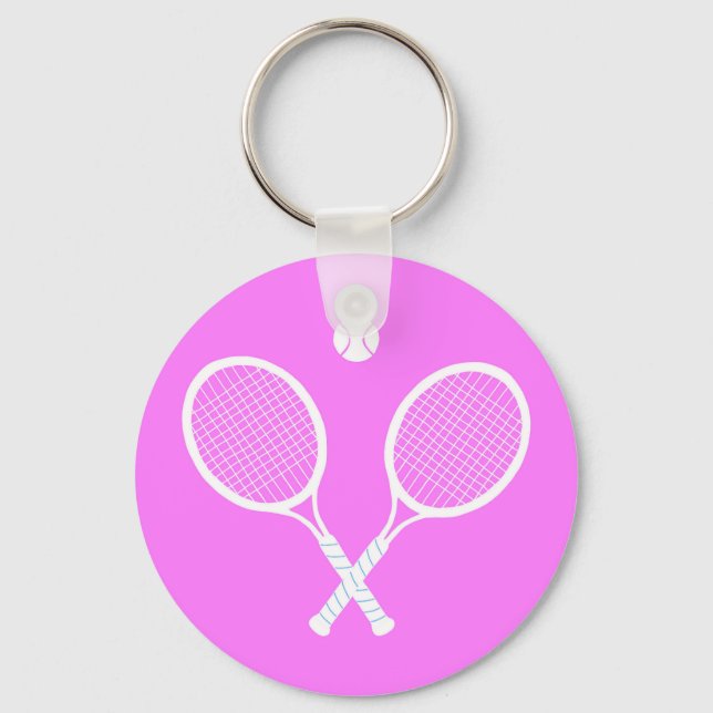 Porte-clés Raquettes et boules de tennis (Recto)