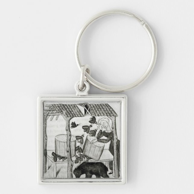 Porte-clés Rassemblement du miel (Devant)