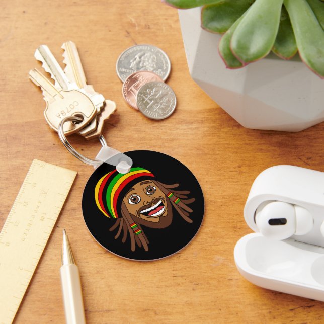 Porte-clés Rasta Man One Love (Bureau)