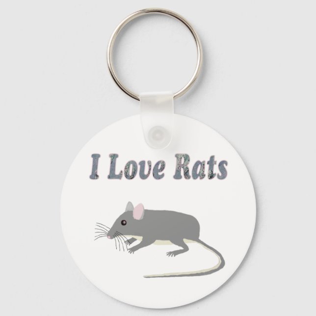 Porte-clés Rats (Recto)
