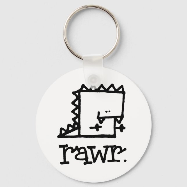 Porte-clés Rawr Dinosaur Meepple Porte - clé (Recto)