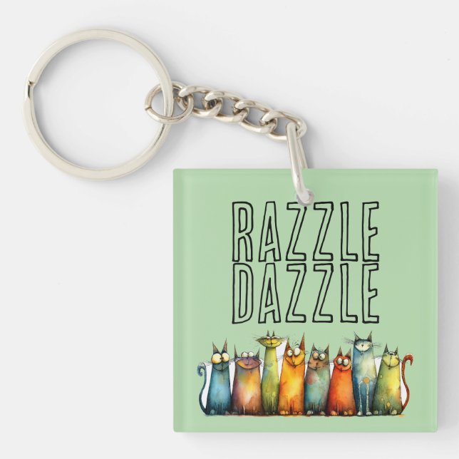 Porte-clés Razzle Dazzle (Devant)