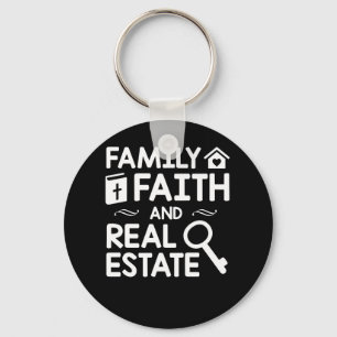 Porte-clés Realtor Christian Family Faith Immobilier