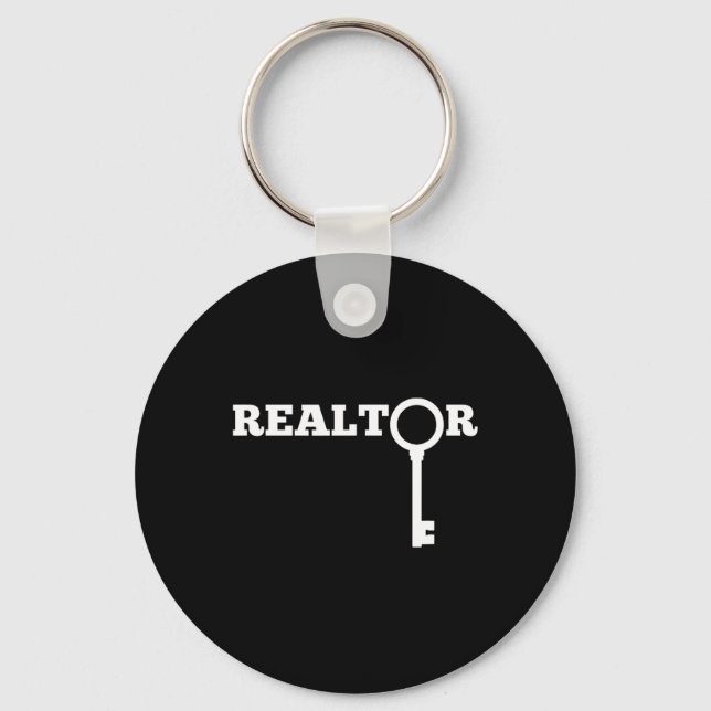 Porte-clés Realtor New Agent Real Estate License Trainee Funn (Recto)