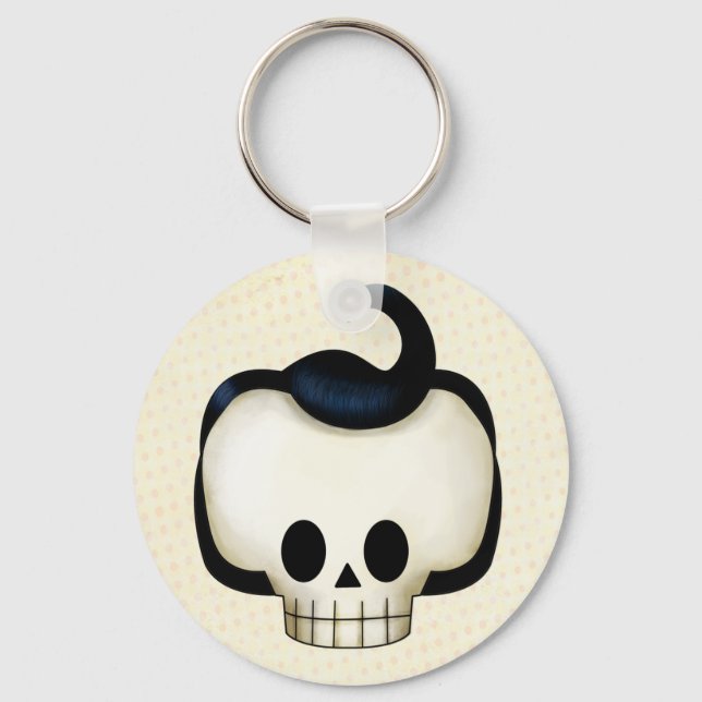 Porte-clés Rebel Skull (Recto)