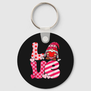 Porte-clés Red Buffalo Plaid Pajama Chien Coeur Paw Noël