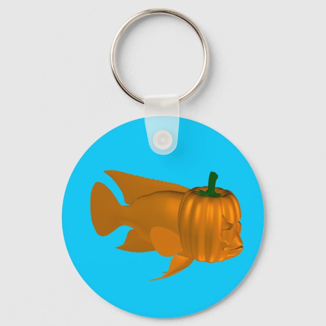 Porte-clés Red Devil Cichlid (Recto)