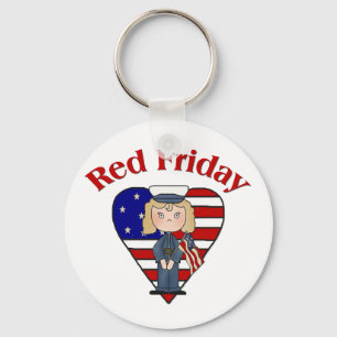 Porte-clés Red Friday Femme