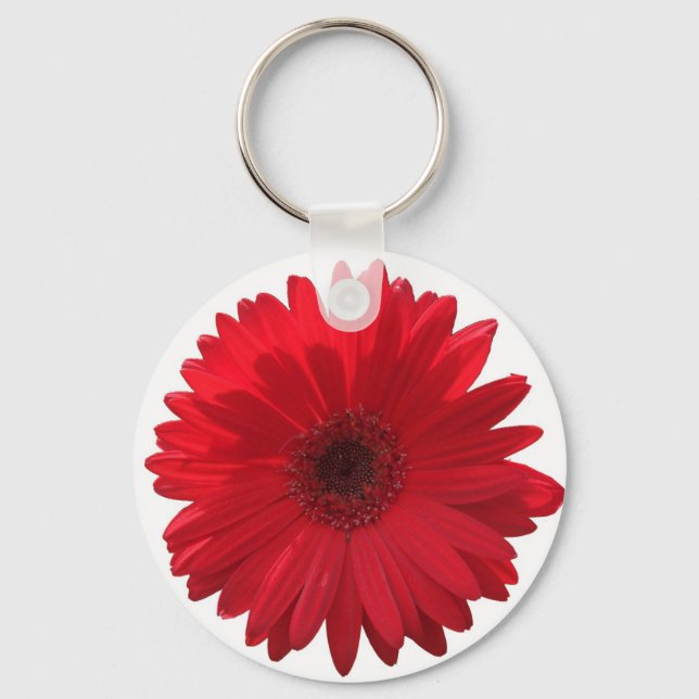 Porte-clés Red Gerber Daisy Porte - clé (Recto)