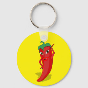 Porte-clés Red Hot Pepper Diva