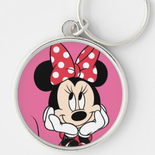 Porte-clés Red Minnie   Tête dans les mains