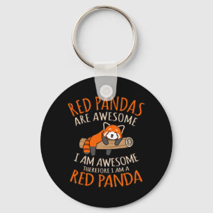 Porte-clés Red Pandas Are Awesome Cute Pet Animal Panda Lover
