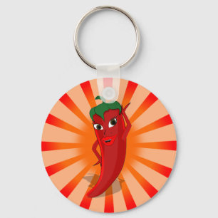 Porte-clés Red Pepper Superstar